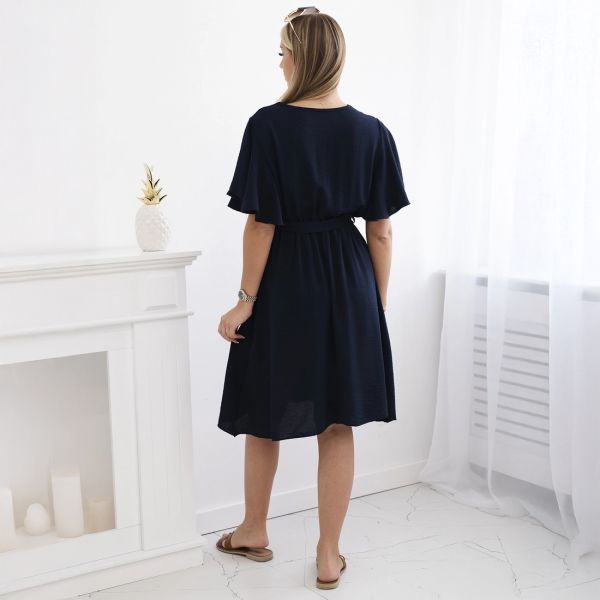 Kesi Leora mekko tummansininen-3