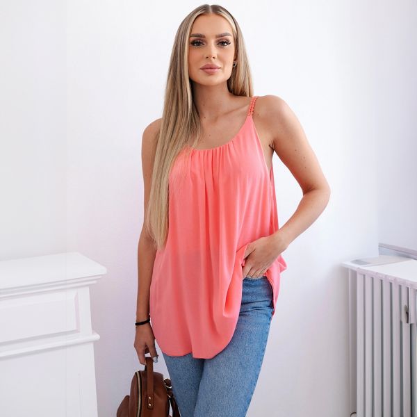 Kesi Linnea viskoositoppi koralli