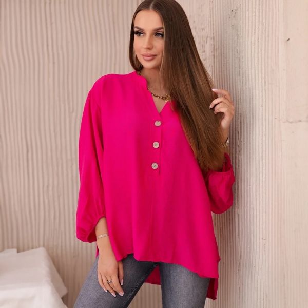 Kesi Cherie viskoosipaita fuksia-2
