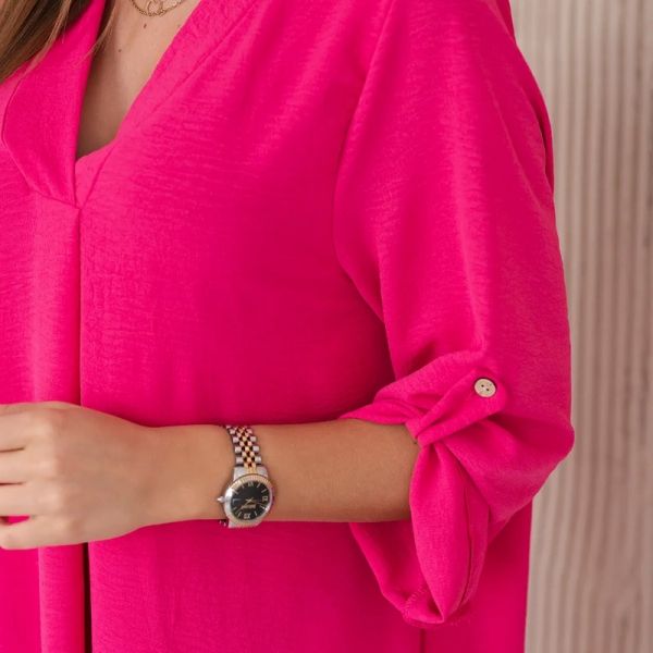 Kesi Carola tunikamekko fuksia-4