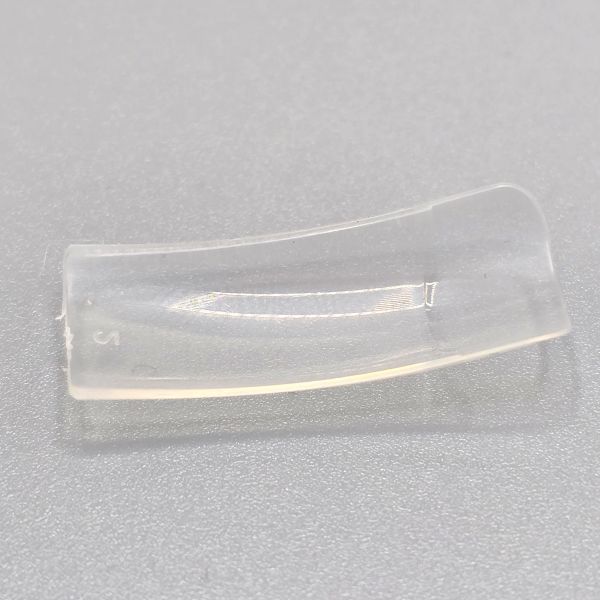 500 kpl ranskalainen 1/2 kynsitippi laatikossa kirkas-4