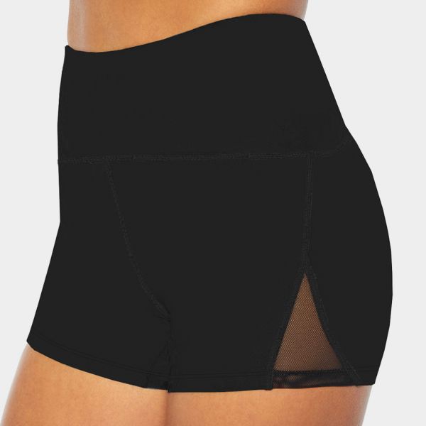 Mesh Cutout bikinihousut musta