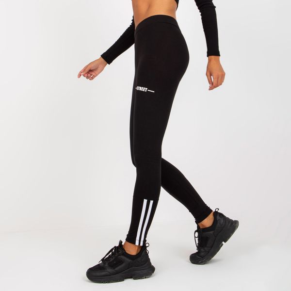 Las Garras Street leggingsit musta-4