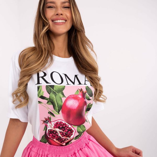Moda Italy Roma t-paita valkoinen