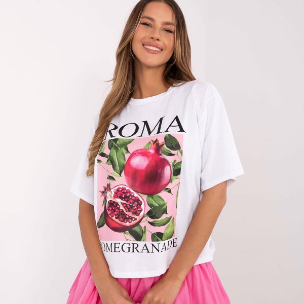 Moda Italy Roma t-paita valkoinen-2