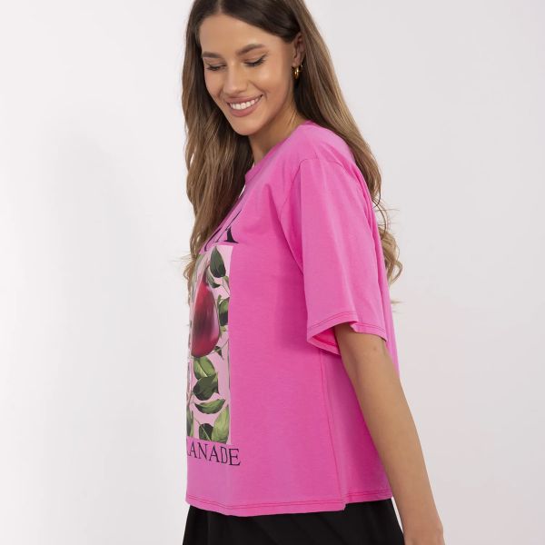Moda Italy Roma t-paita pinkki-3