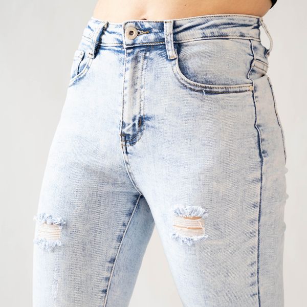 Secret Denim stretchfarkut v.sininen-7