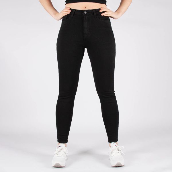 Miss Bon push up stretchfarkut musta