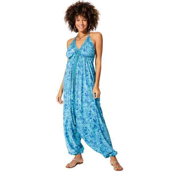 Tilonia haaremijumpsuit turkoosi-2
