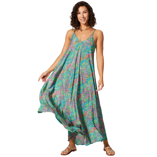 Patna kesämekko vihreä paisley-2