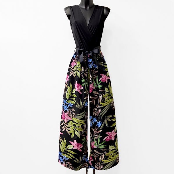 Elle Limei kuvioitu jumpsuit vihreä