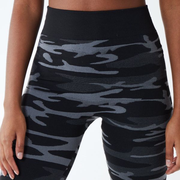 Qed LDN Rye Thermo leggingsit dark camo-3