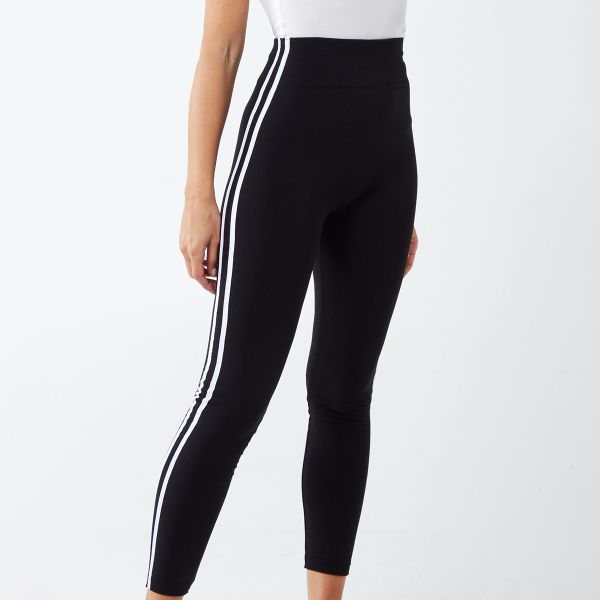 Qed LDN Tea Thermo leggingsit musta-1