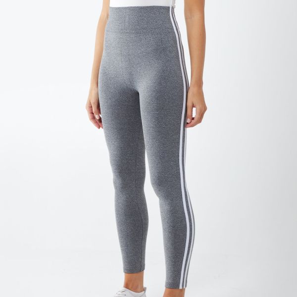 Qed LDN Tea Thermo leggingsit meleerattu harmaa-1