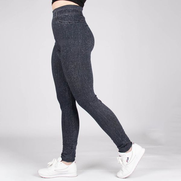 High Waist jeanslook leggingsit-1