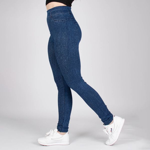 High Waist jeanslook leggingsit-1