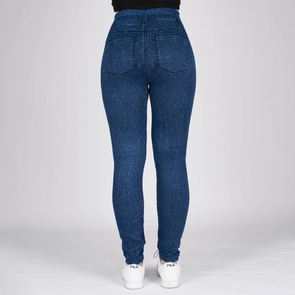 High Waist jeanslook leggingsit-2