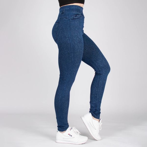 High Waist jeanslook leggingsit-3