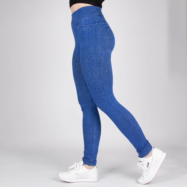 High Waist jeanslook leggingsit-1