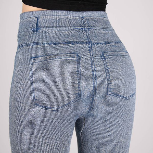 High Waist jeanslook leggingsit-6