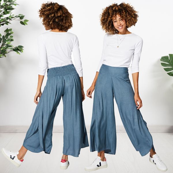 Neysa kesähousut denim blue