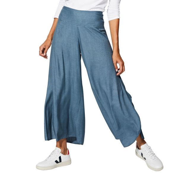 Neysa kesähousut denim blue-2