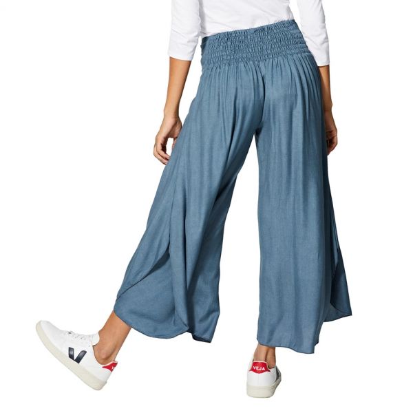 Neysa kesähousut denim blue-3
