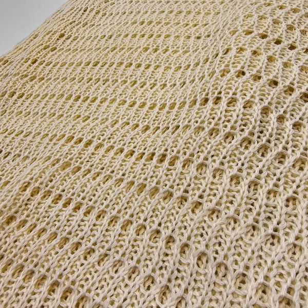 Nandi puuvillainen neulemekko beige-4