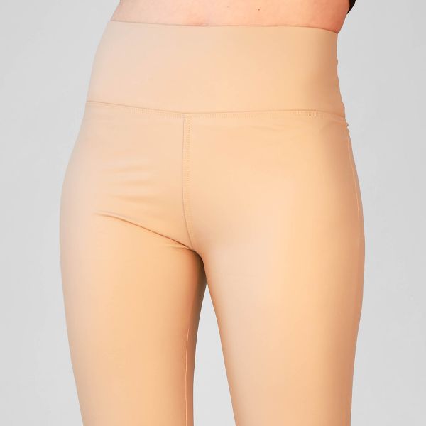 Willow leatherlook leggingsit beige-8