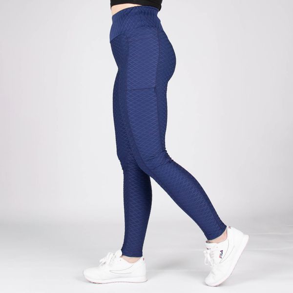 ShoSho Diamond Honeycomb leggingsit sininen-1