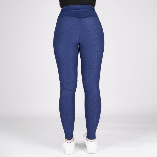 ShoSho Diamond Honeycomb leggingsit sininen-5