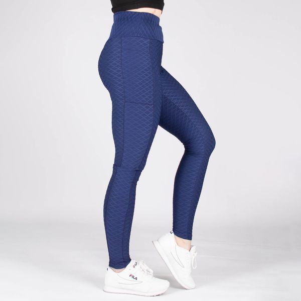 ShoSho Diamond Honeycomb leggingsit sininen-6