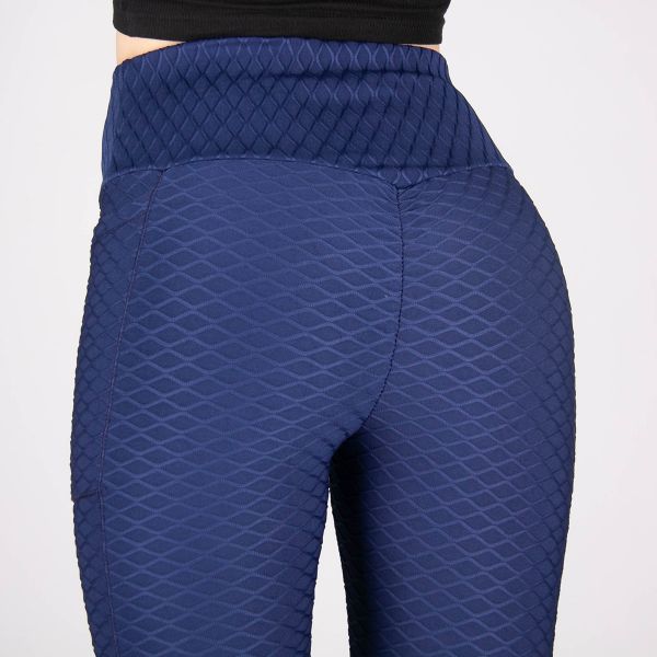 ShoSho Diamond Honeycomb leggingsit sininen-8
