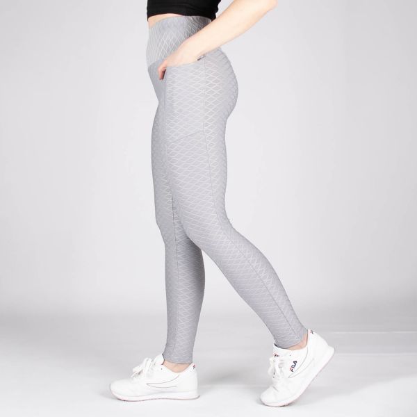 ShoSho Diamond Honeycomb leggingsit harmaa