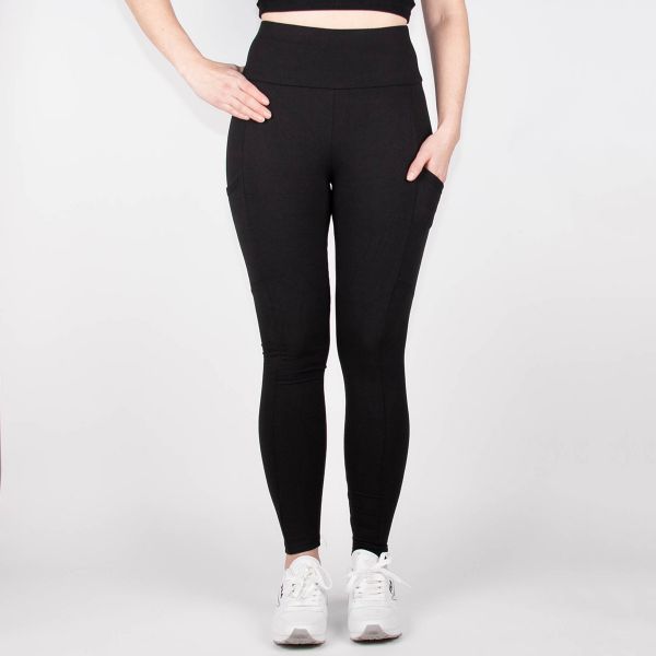 ShoSho Zoe Soft Brush leggingsit musta-2