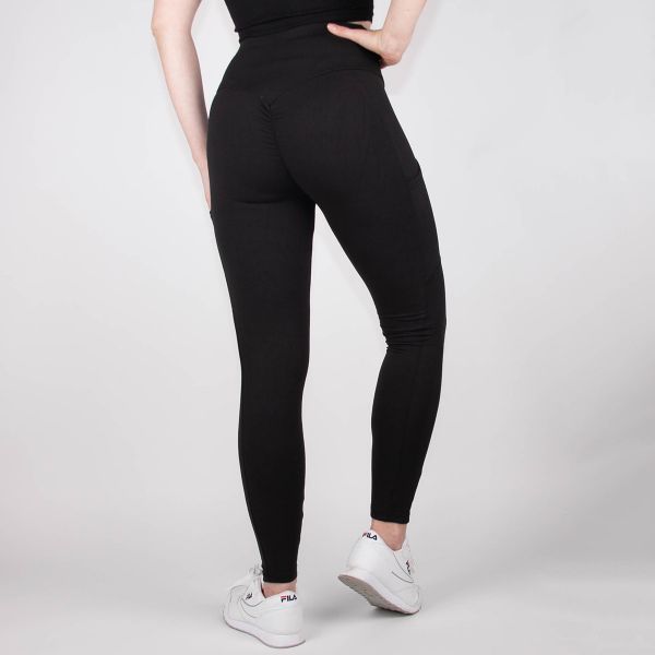 ShoSho Zoe Soft Brush leggingsit musta-8
