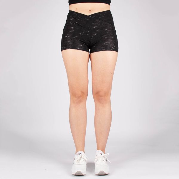 ShoSho Pixie Overlap kuvioidut shortsit-8