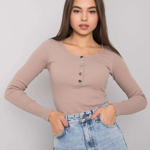 Rue Paris Grace ribbipaita beige