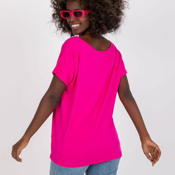 Basic Aileen t-paita fuksia-2