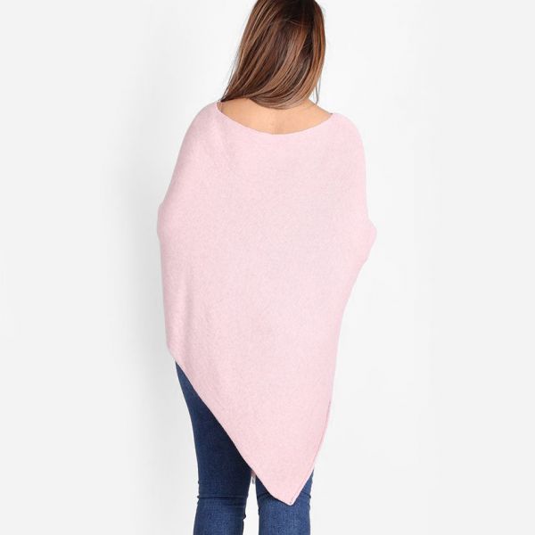 TLL Star neuleponcho roosa-4