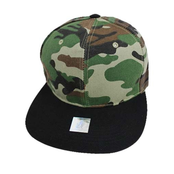 Snap-back lippahattu camo