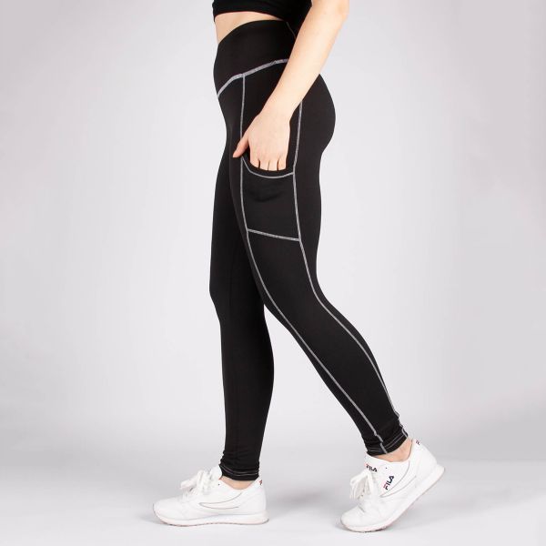 ShoSho Isabel Soft Brush leggingsit musta-4