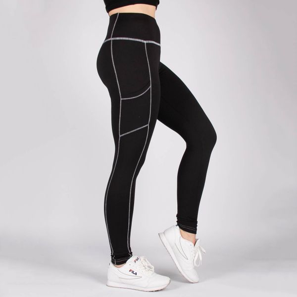 ShoSho Isabel Soft Brush leggingsit musta-6