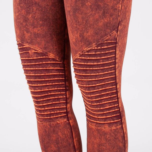 Zenana Moto Maggie leggingsit ruoste-8