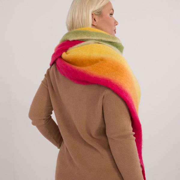 Wool Fashion suuri kaulahuivi värikäs-3