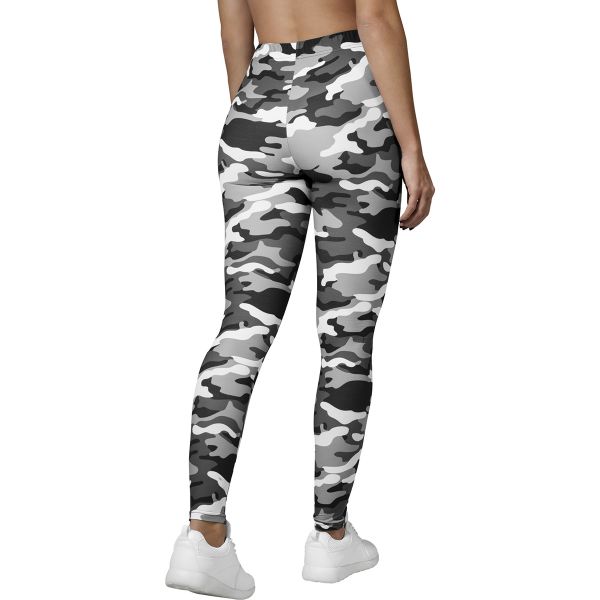 Urban Classics leggingsit Snow Camo-4