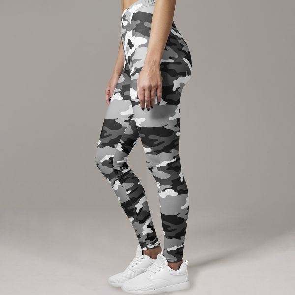 Urban Classics leggingsit Snow Camo-1