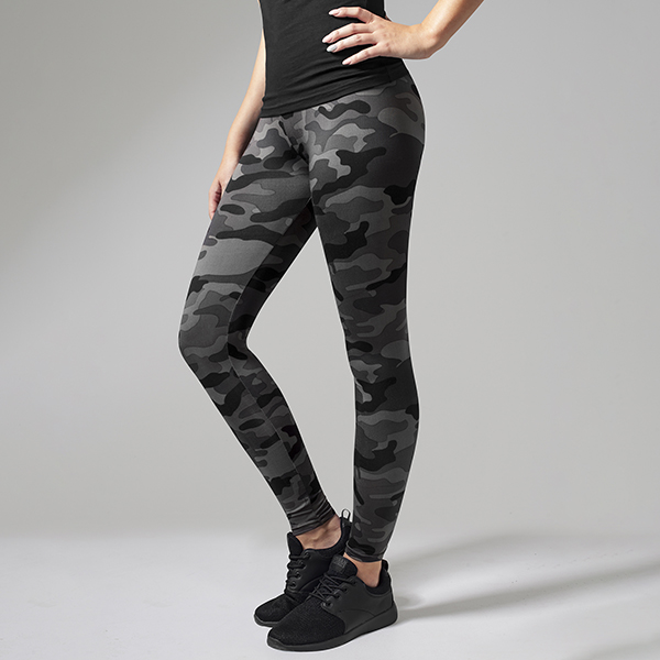 Urban Classics Camo leggingsit dark camo