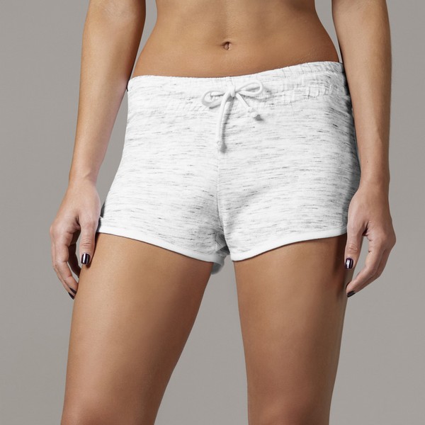 Urban Classics Space Dye shortsit valkoinen