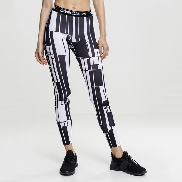 Urban Classics Graphic Sports leggingsit kuviollinen